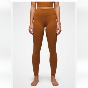 PRANA Chakara Pocket Legging Compression SZ L Clay